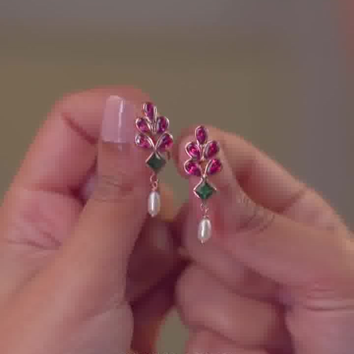 Amara Ruby Earrings for Women