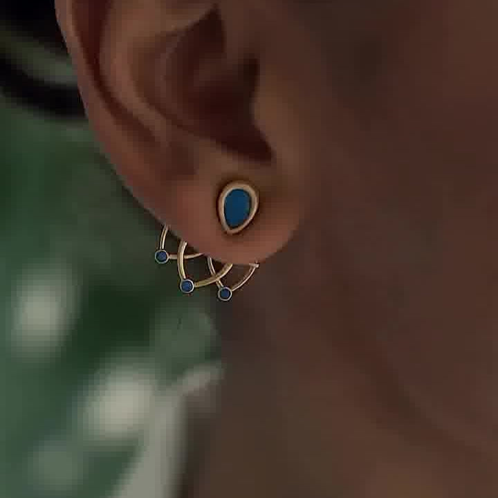 Leah Heart Earrings for Women