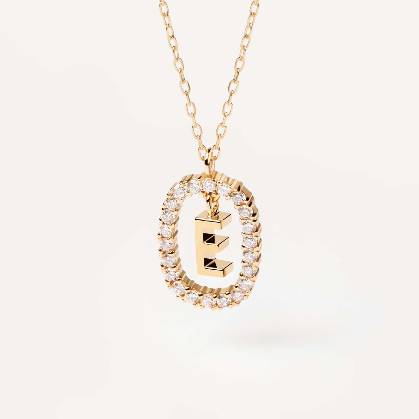Lena Radiant Initial Necklace