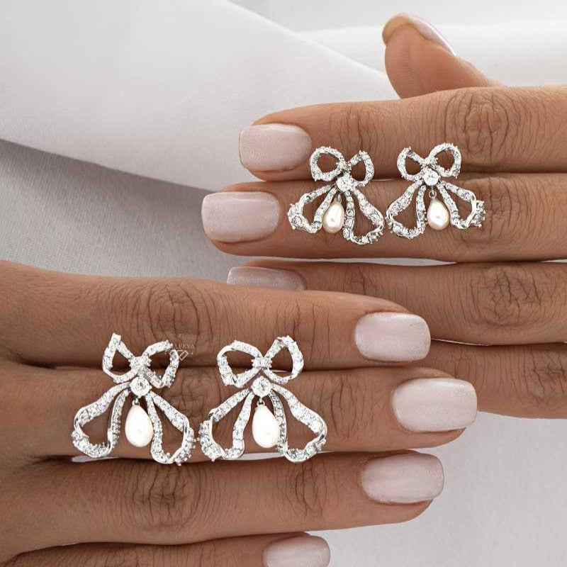 Celestine Bow Earrings