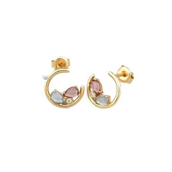 Sana Moonstone Studs