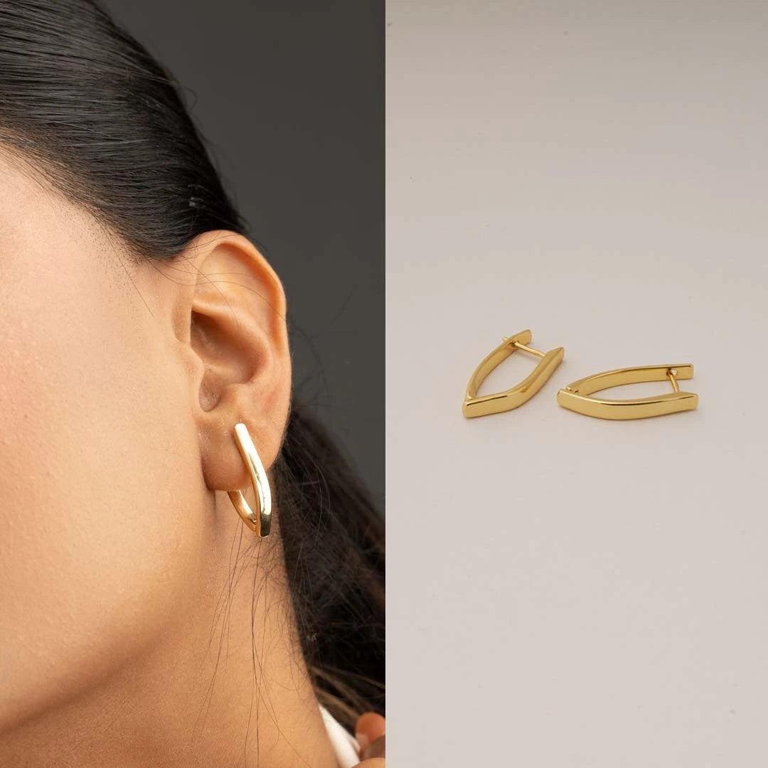 Sophia Everyday Gold Stud Earrings (Set of 6 earrings)