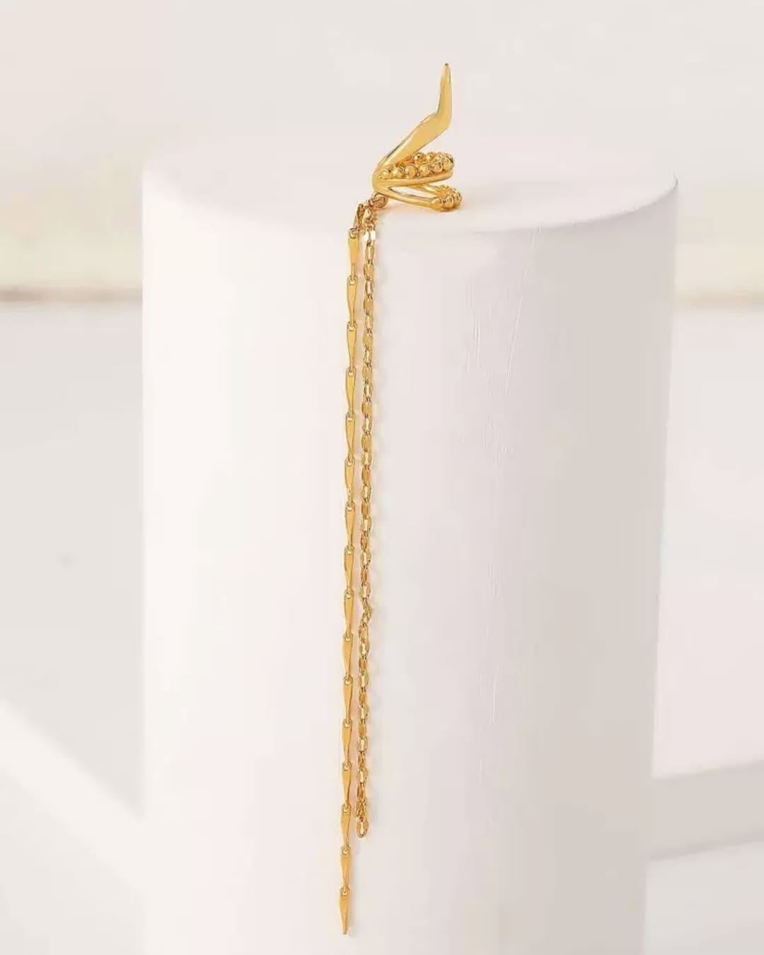Zara Winged Ear Non Pierce Cuff- Single Earring