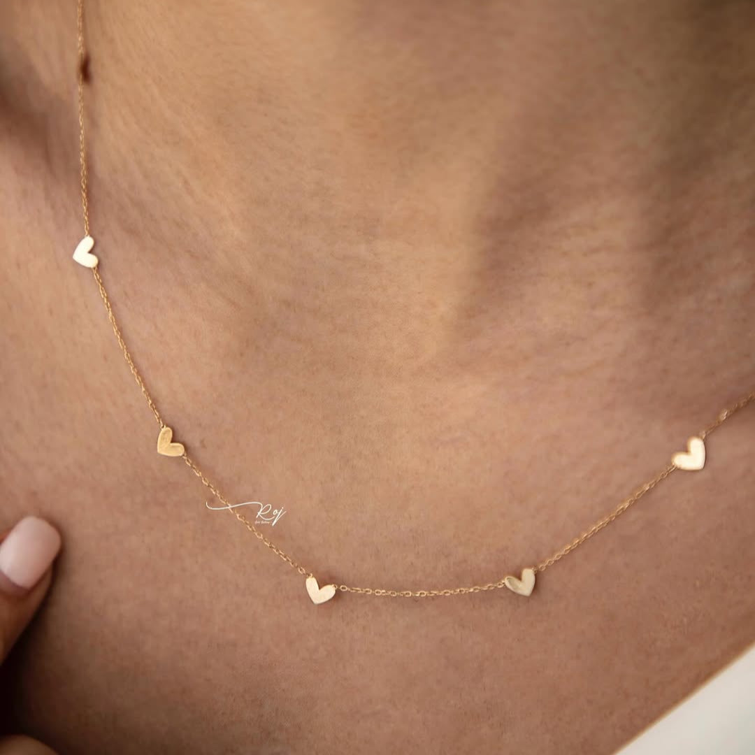Lucia Heart-Shaped Pendant Necklace for Women