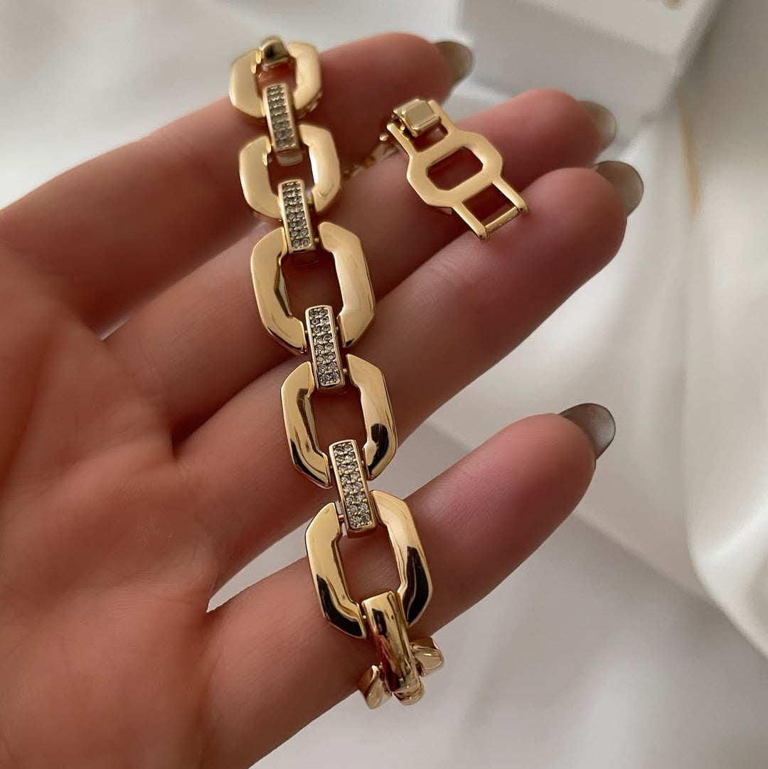 Camille Chunky Chain Bracelet