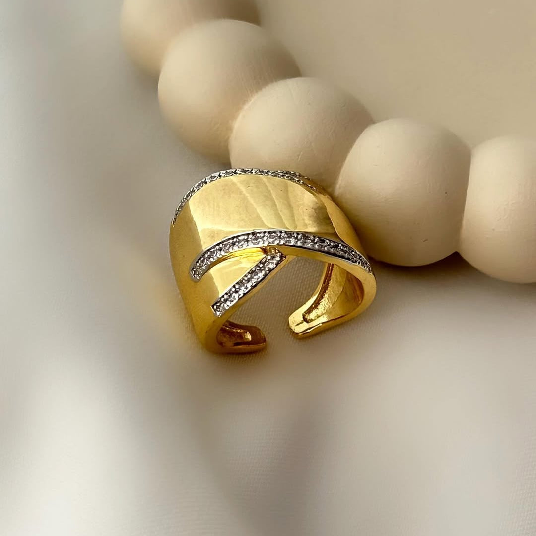 Rumi and Rhea Dual Bold Statement Rings