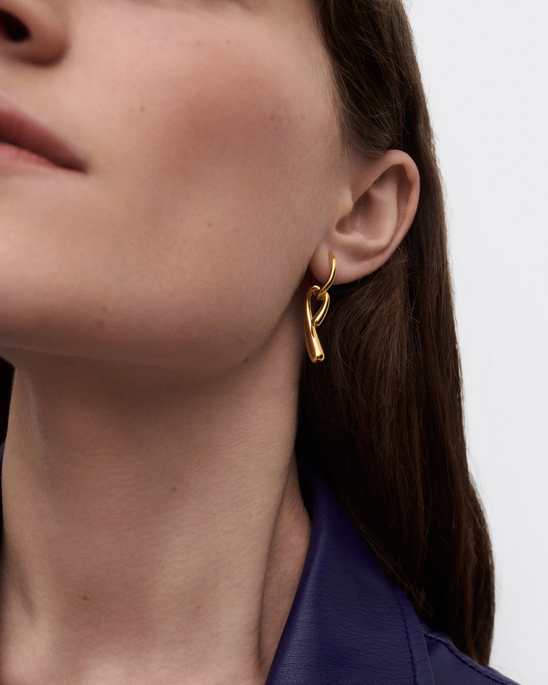 Celine Twist Hoops
