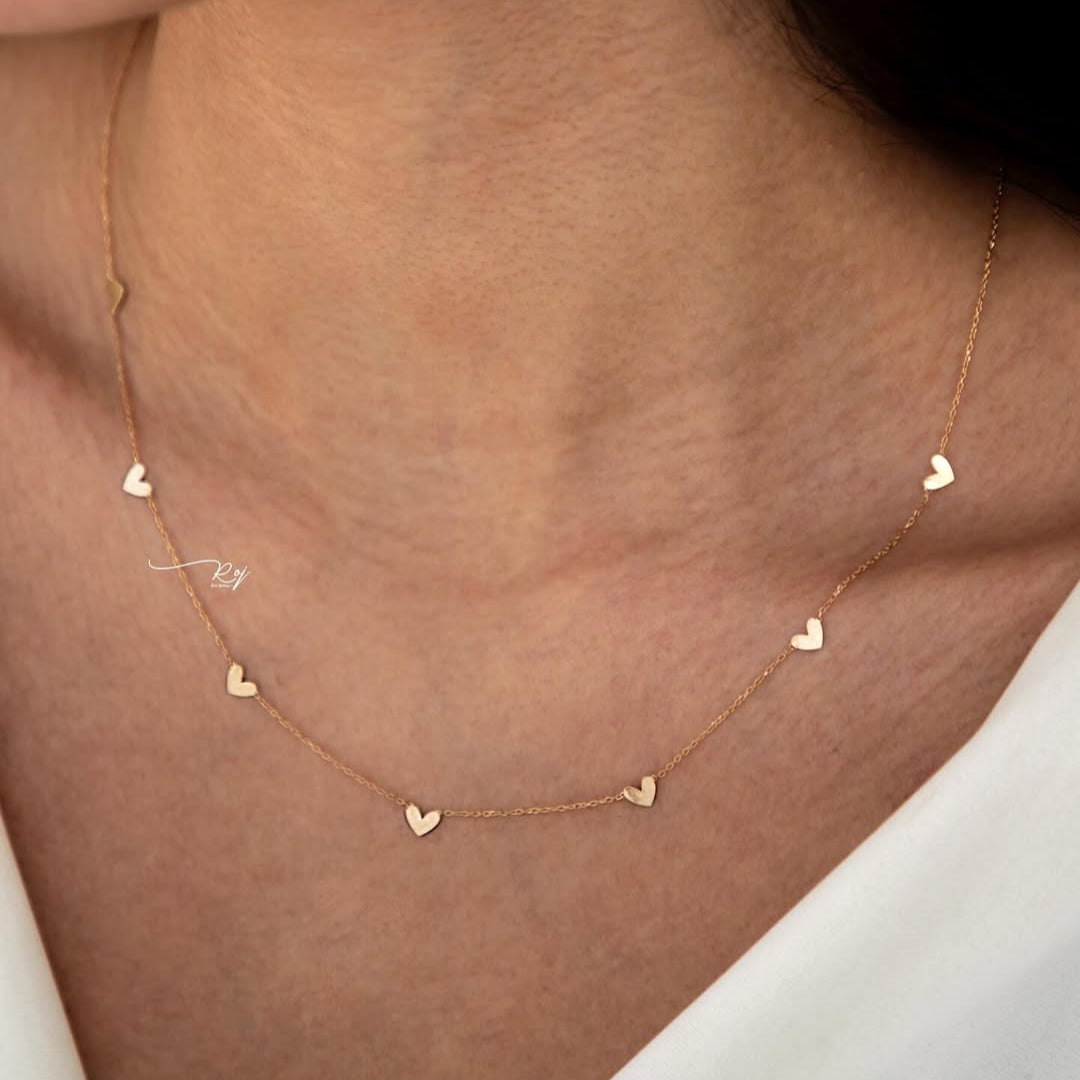 Lucia Heart-Shaped Pendant Necklace for Women
