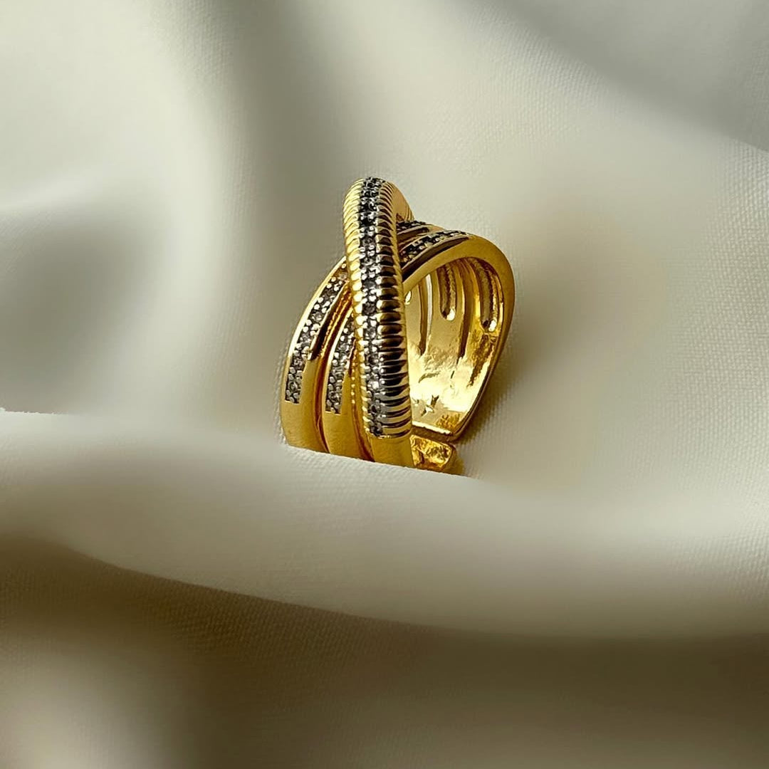 Rumi and Rhea Dual Bold Statement Rings