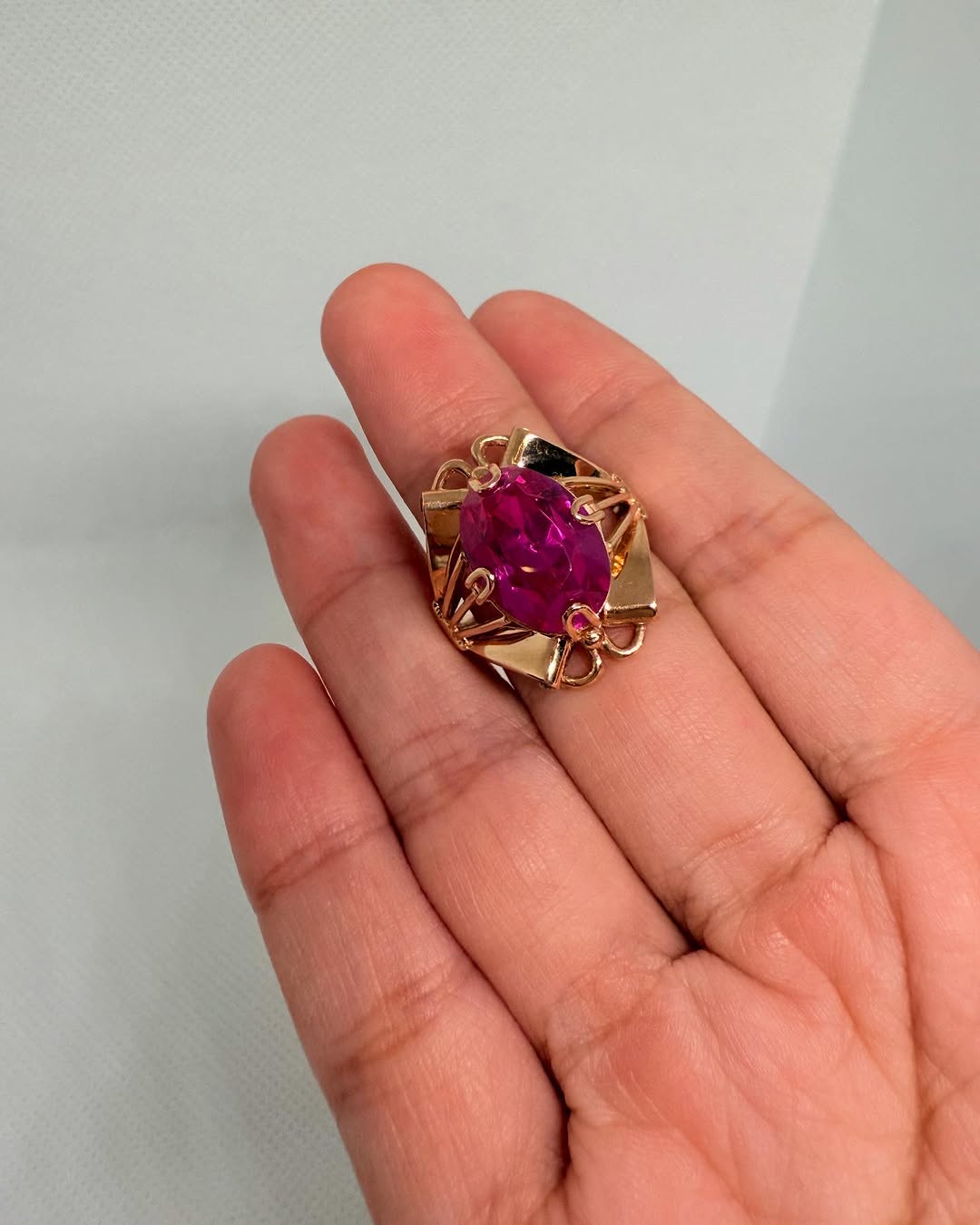 Ravina Vintage Ruby Ring