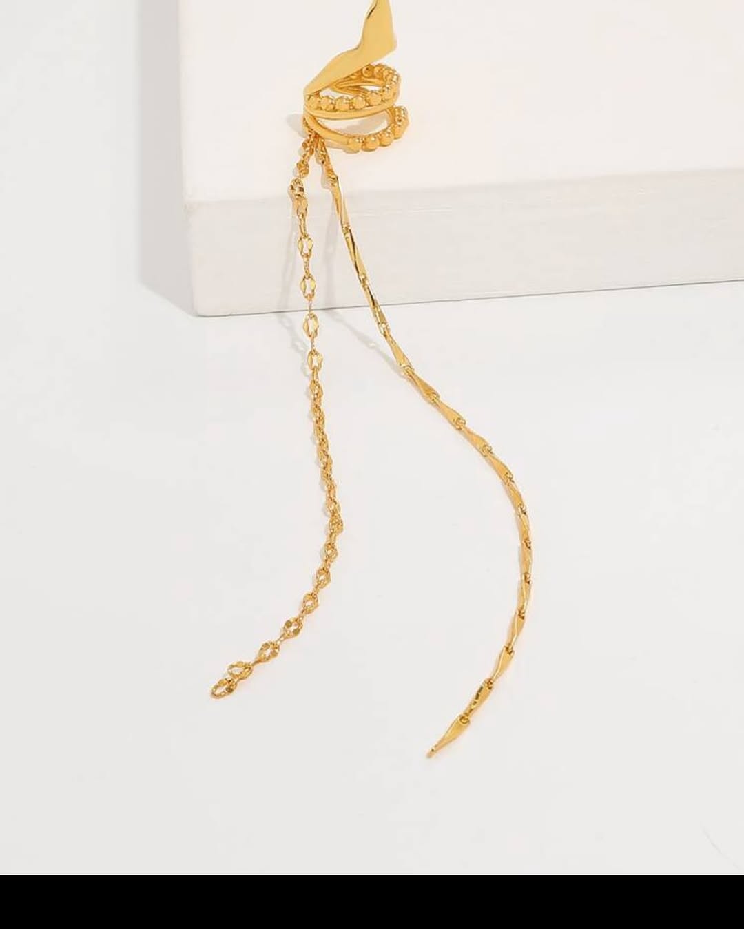 Zara Winged Ear Non Pierce Cuff- Single Earring