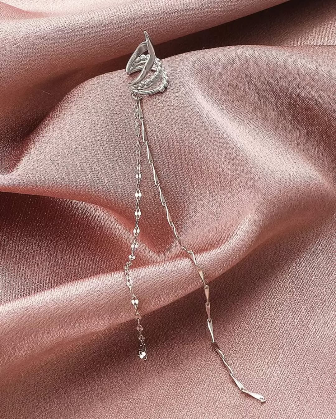 Zara Winged Ear Non Pierce Cuff- Single Earring