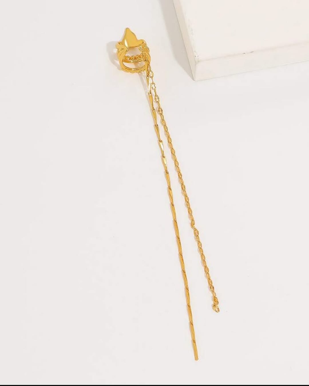 Zara Winged Ear Non Pierce Cuff- Single Earring