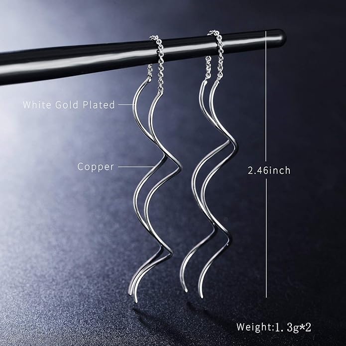 Sia Twisted tassel Earrings