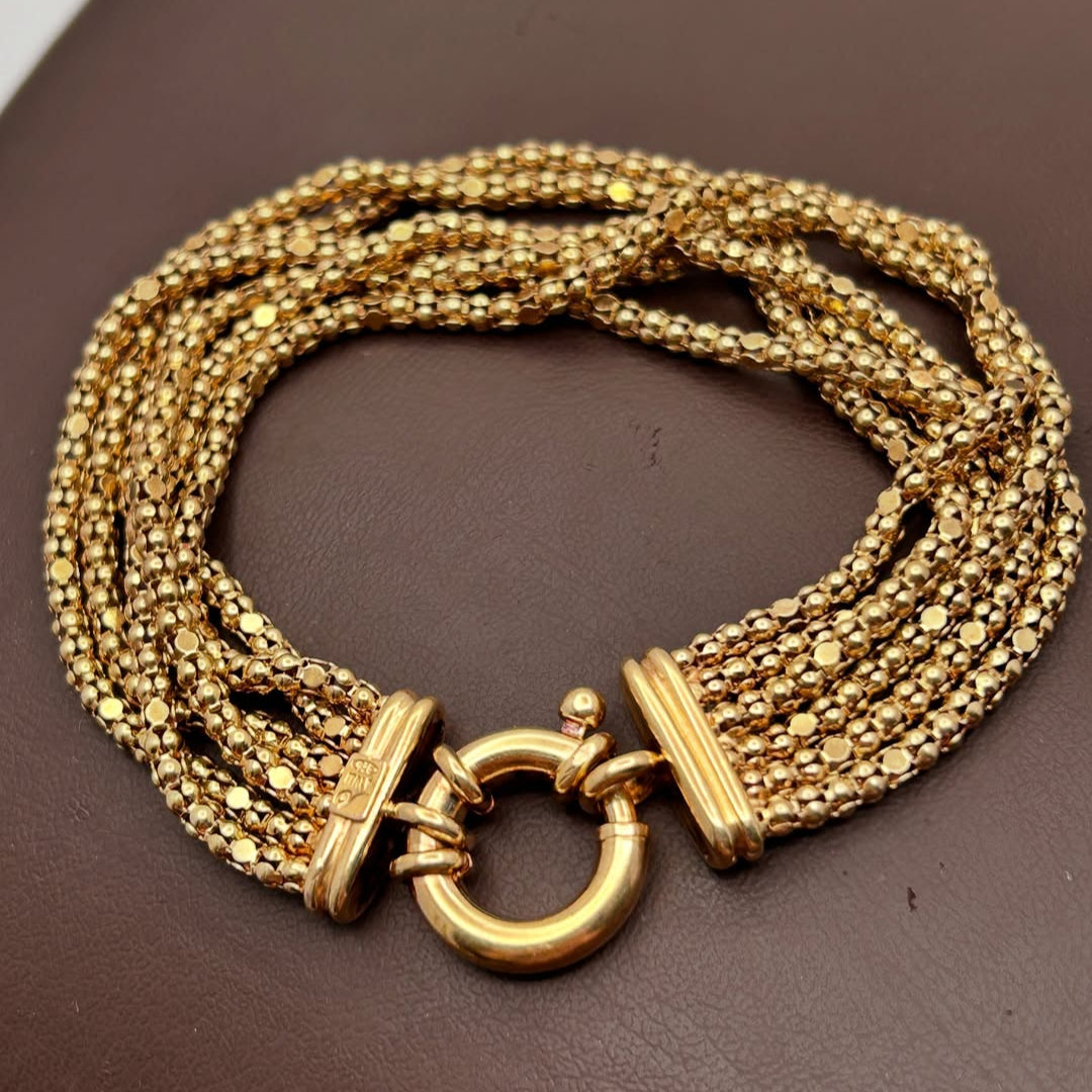 Sabine Multi-Strand Mesh Bracelet