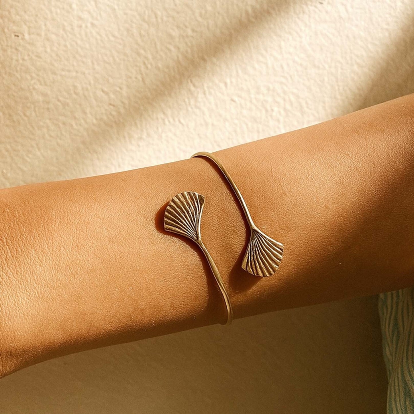 Gingko Adjustable Bracelet