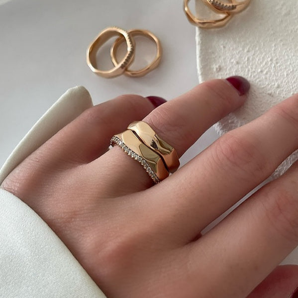 Renée Dual Band Ring Set