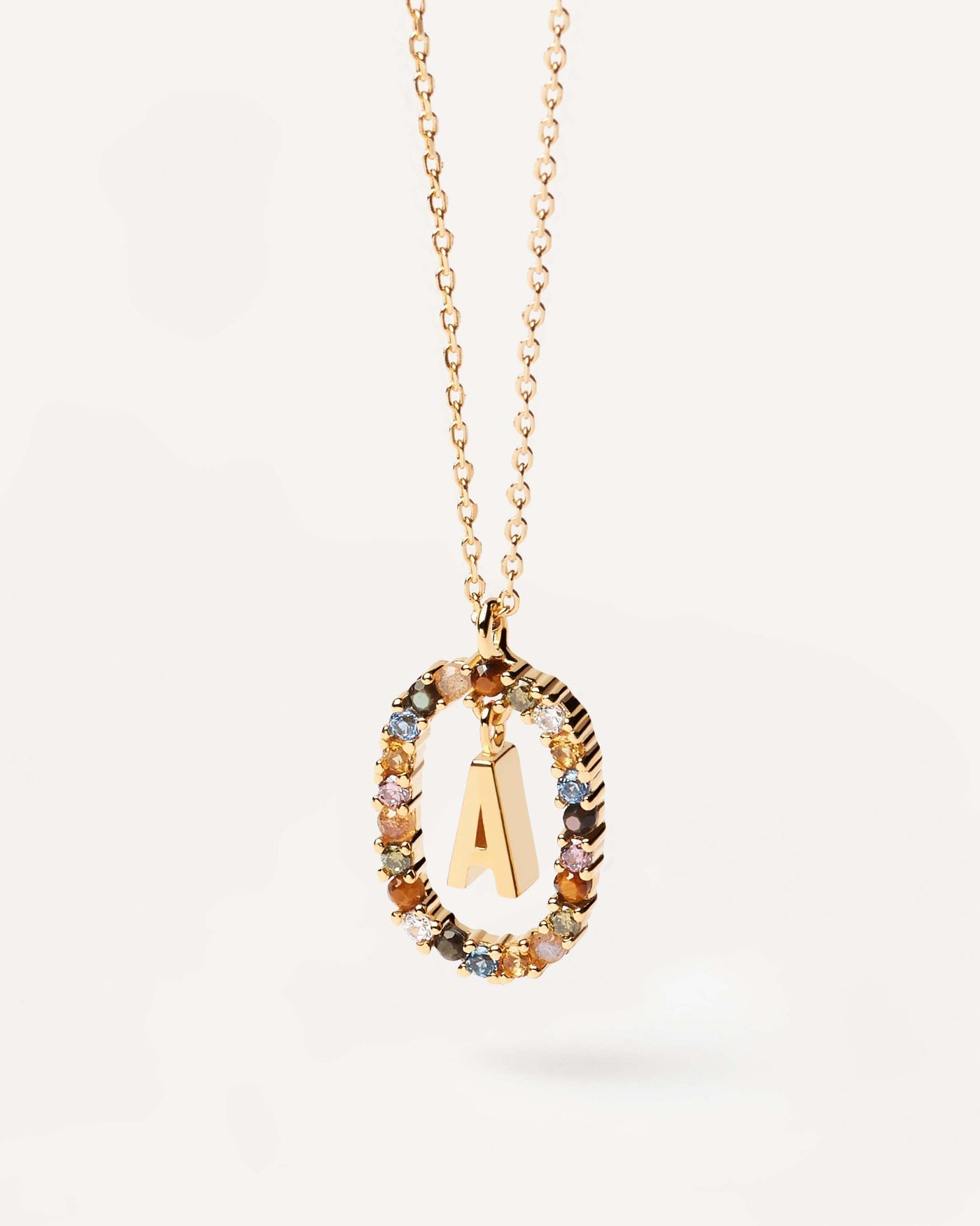 Celeste Initial Spark Necklace