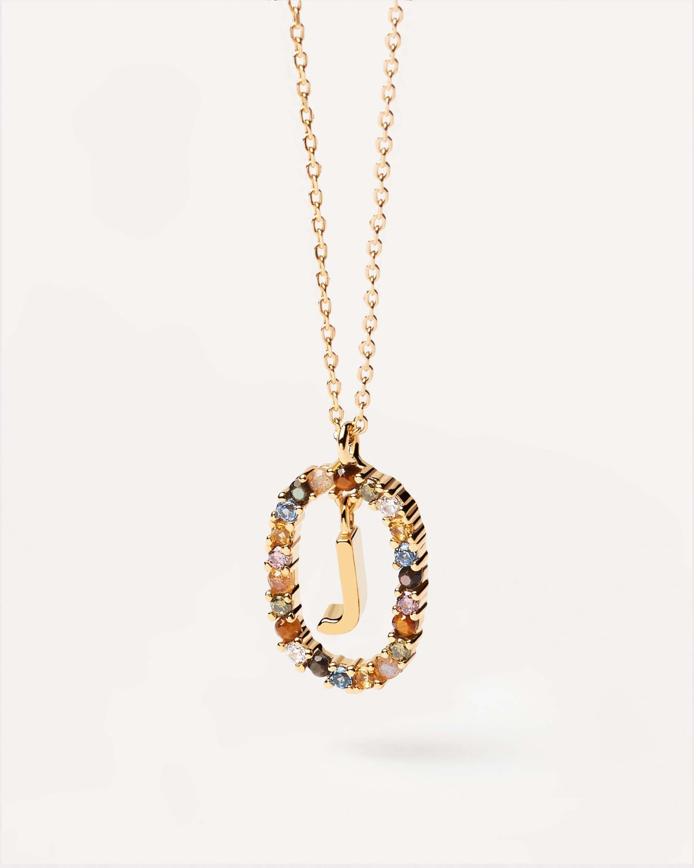 Celeste Initial Spark Necklace