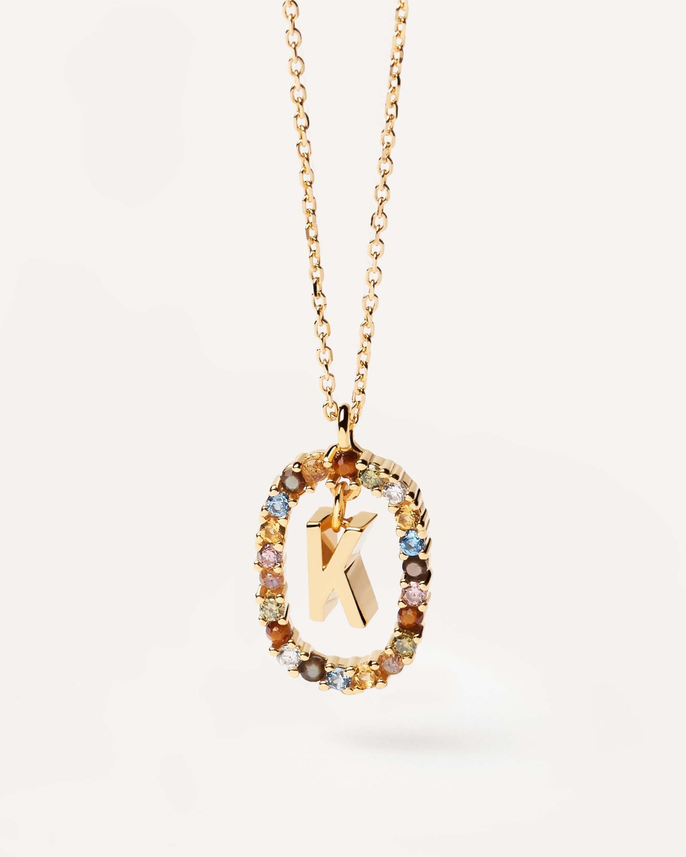 Celeste Initial Spark Necklace