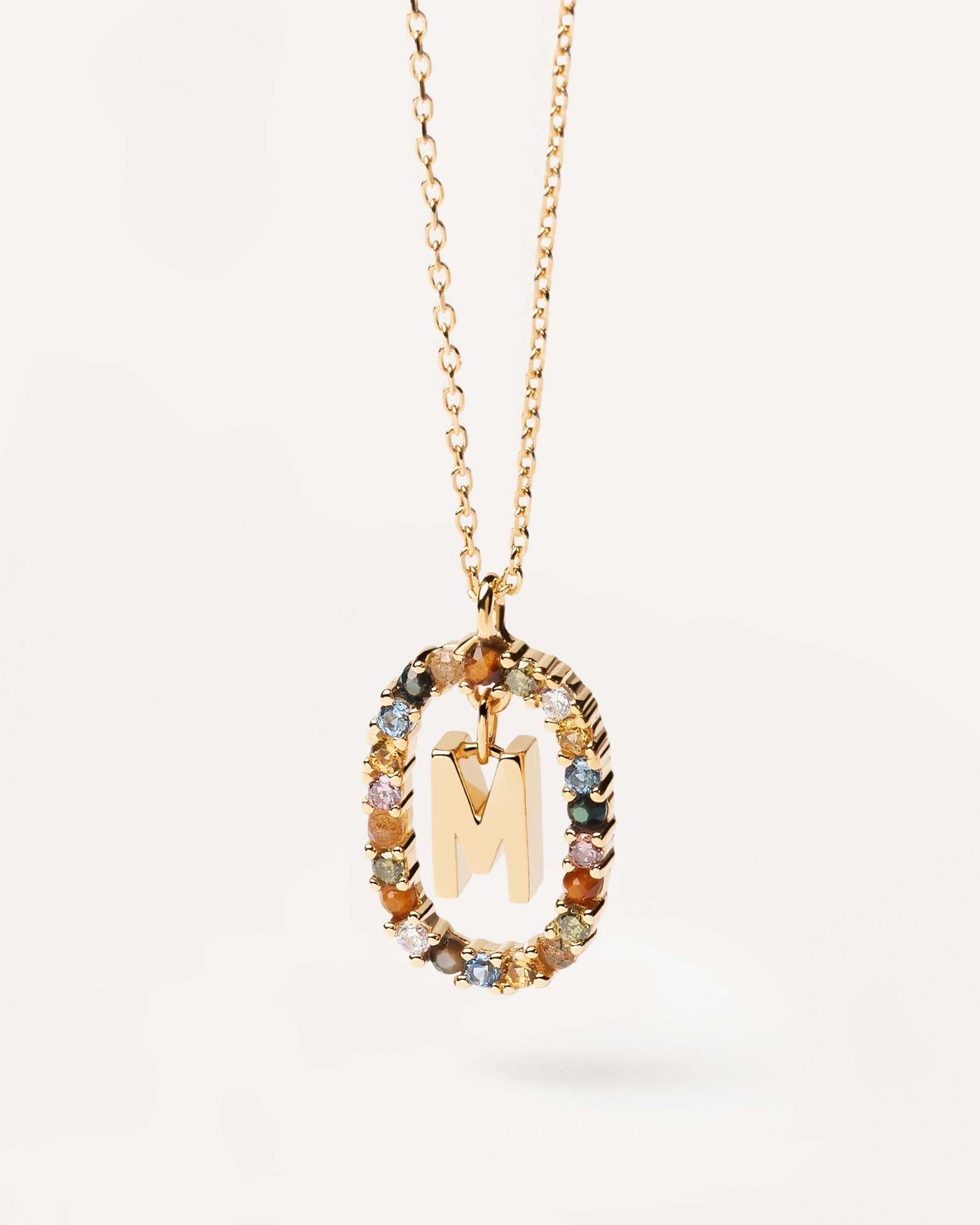 Celeste Initial Spark Necklace