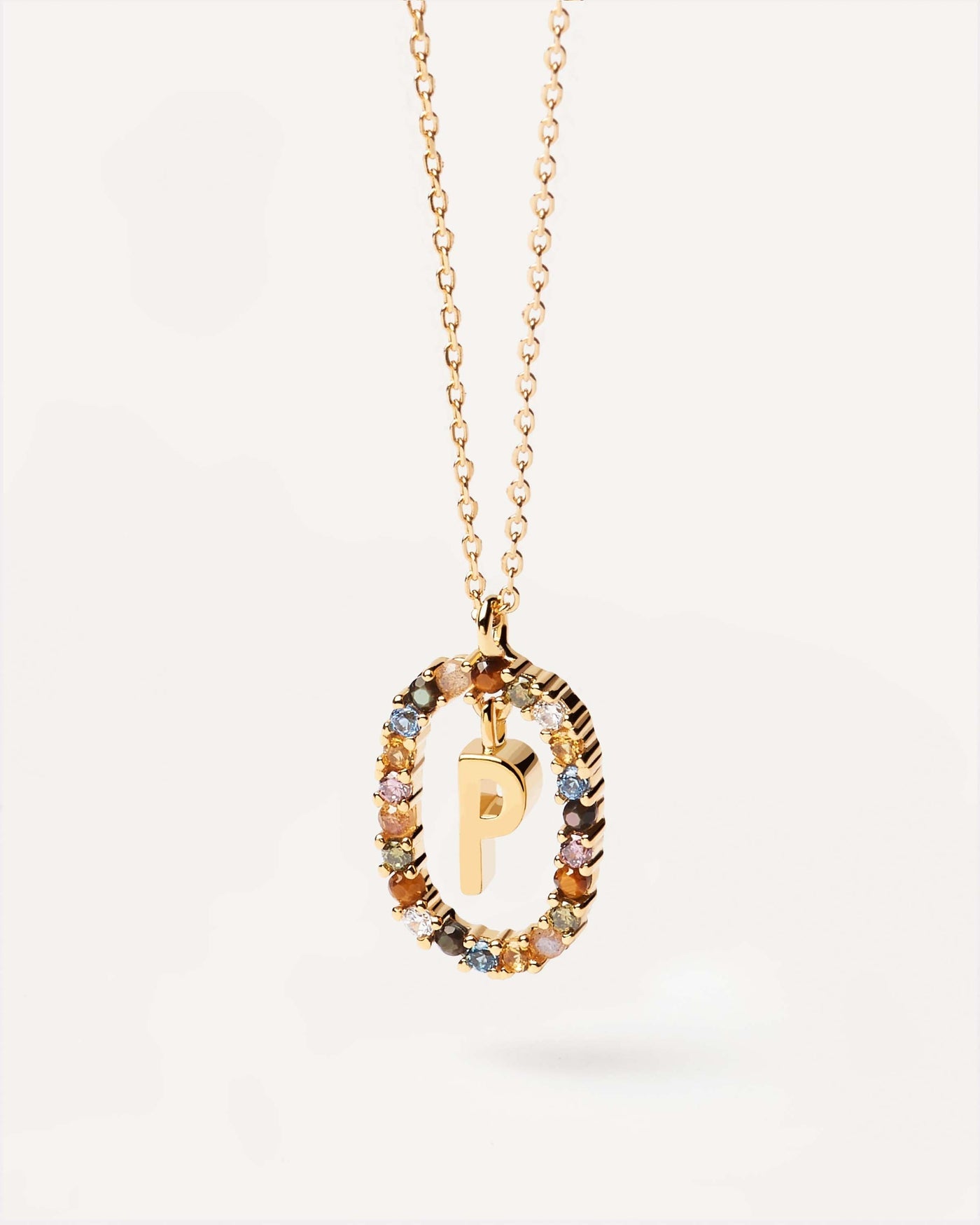 Celeste Initial Spark Necklace