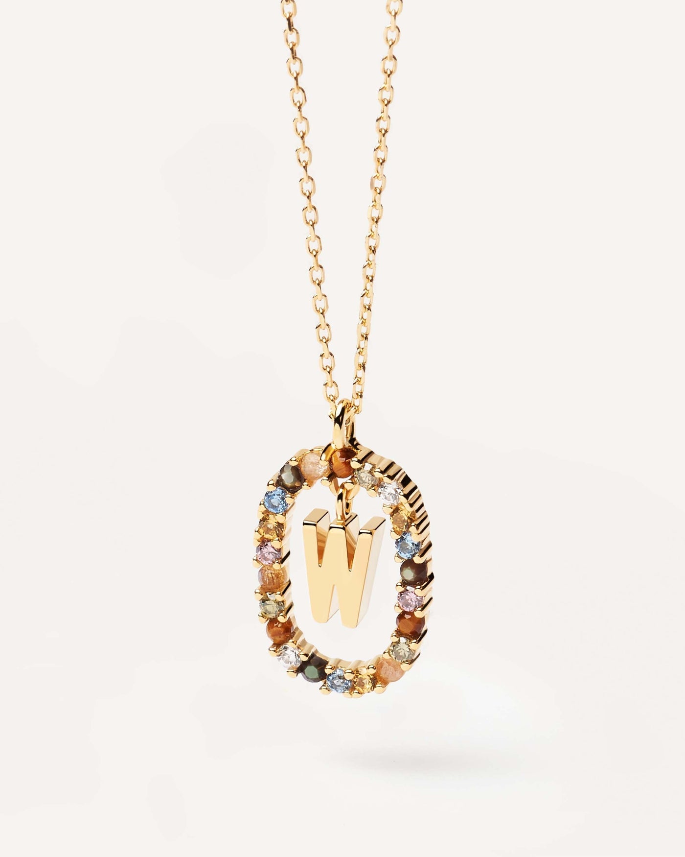 Celeste Initial Spark Necklace