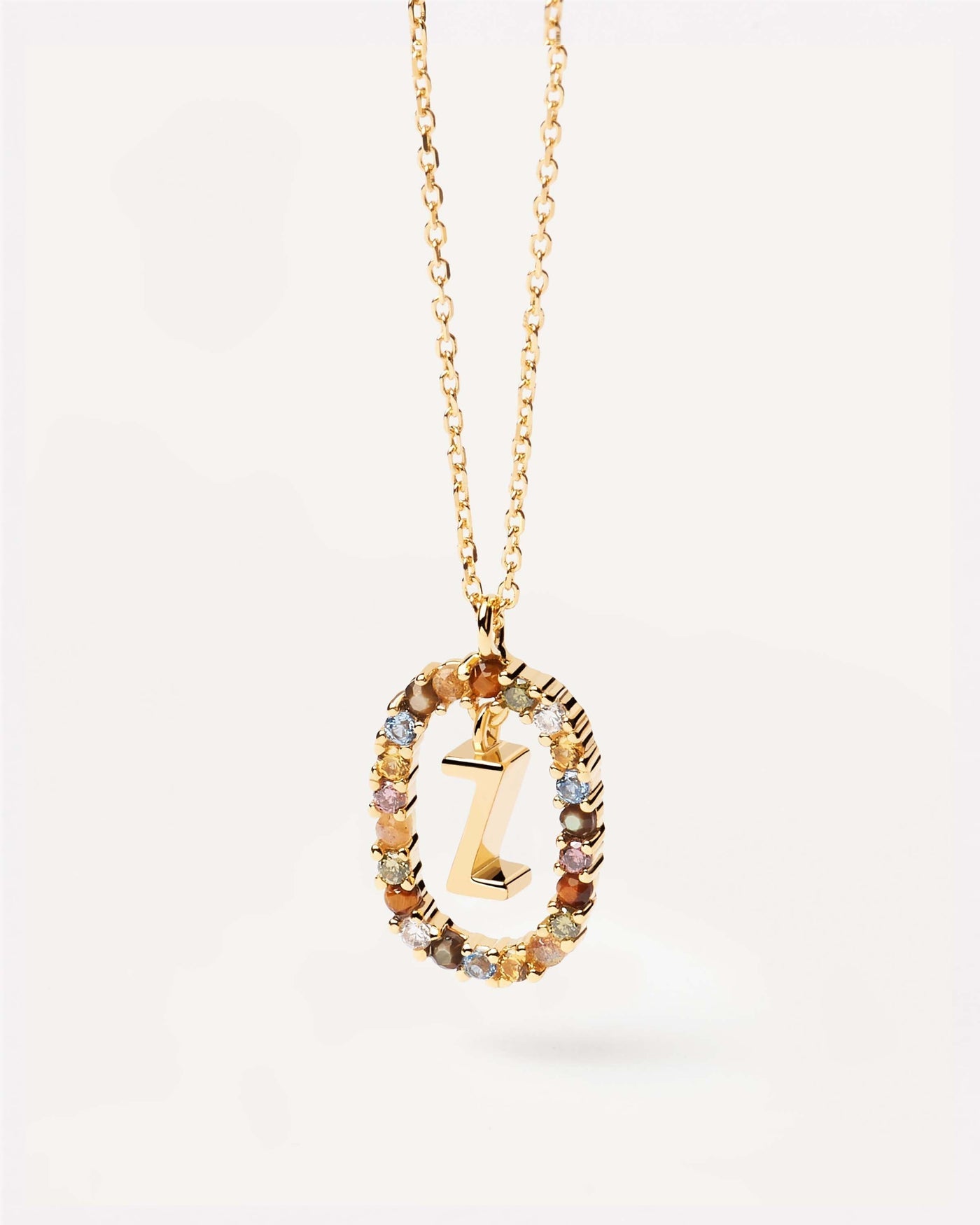 Celeste Initial Spark Necklace
