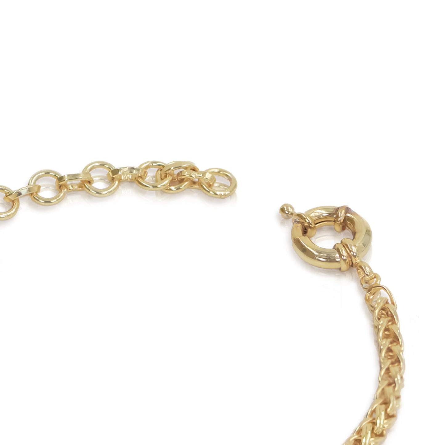 Sea Wave Golden Chain Bracelet