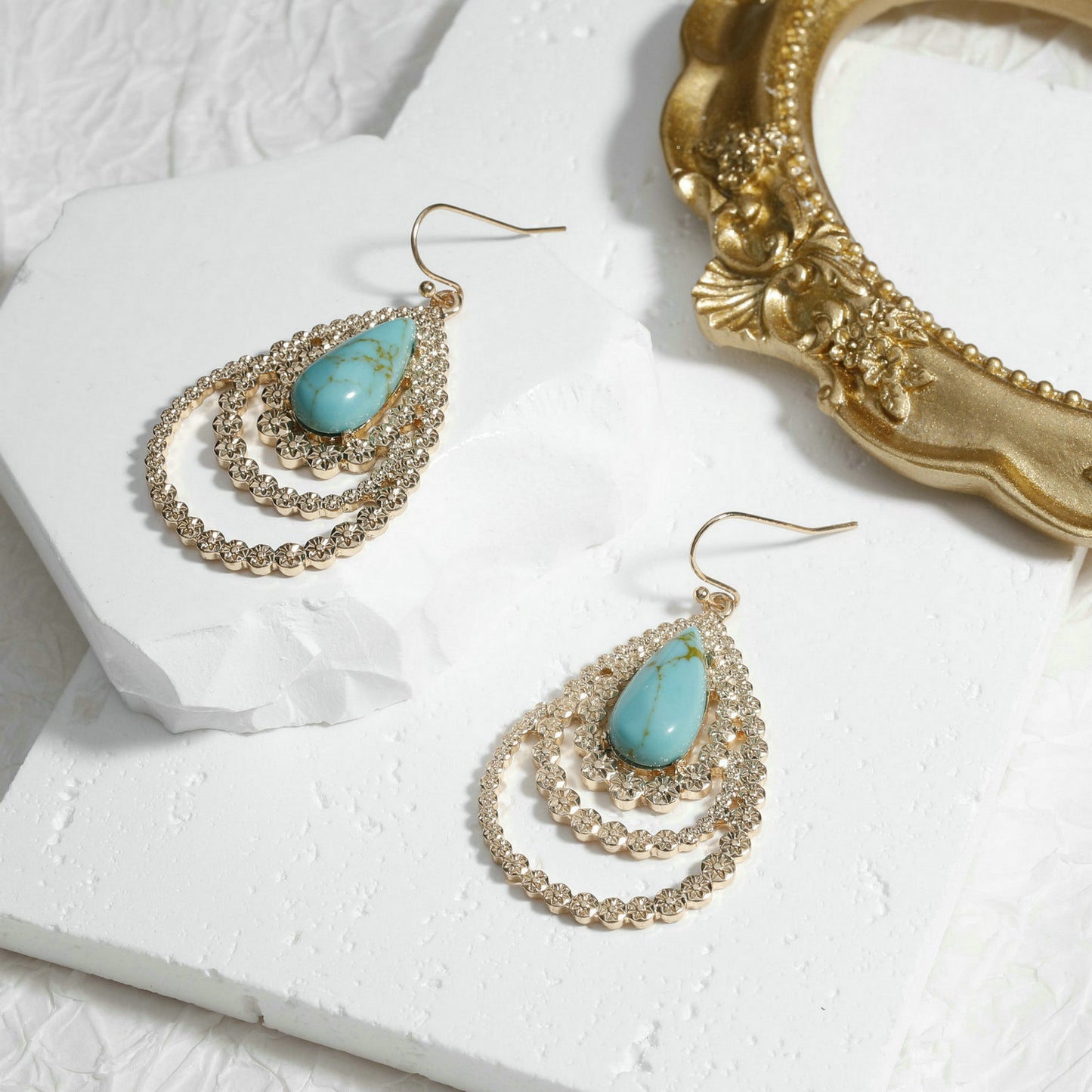 Mermaid's Zircon Teardrops