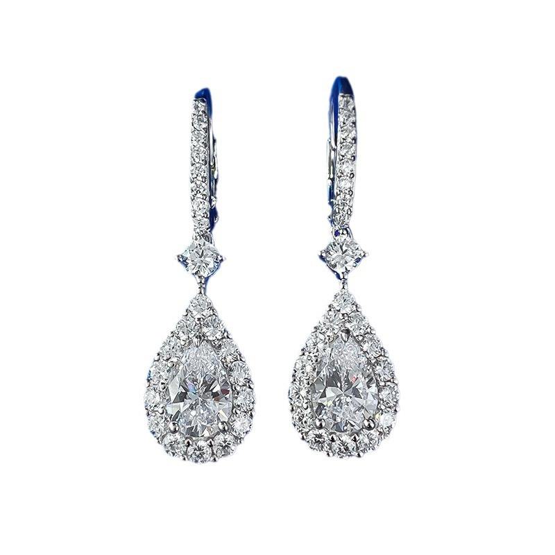 Teardrop Crystal Earrings
