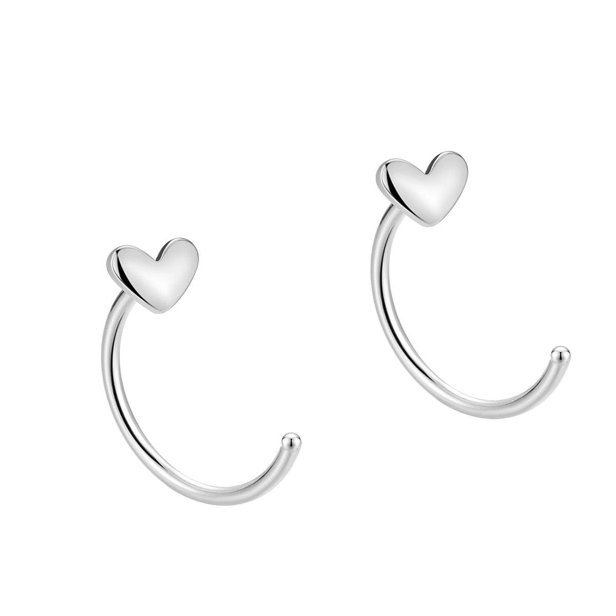 Milly Heart Ear Cuffs