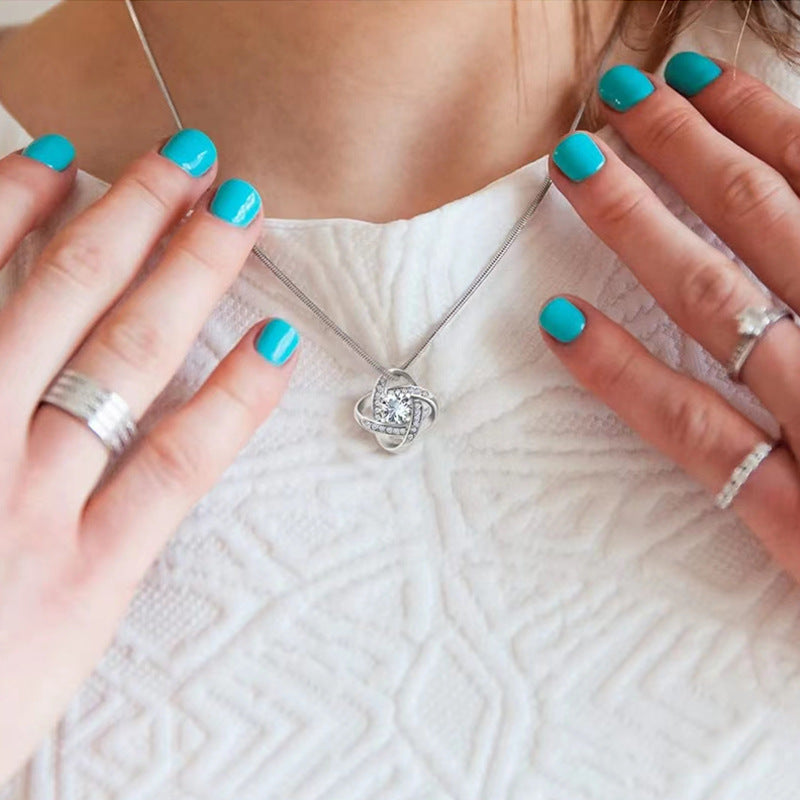 Forever Love Knot Necklace
