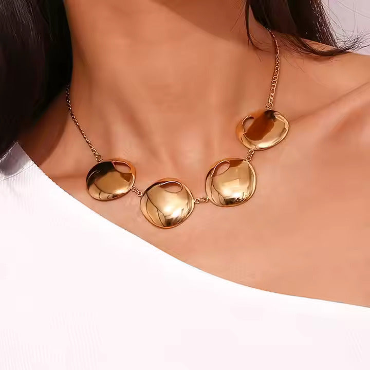 Irregular Water Drop Necklace for Women