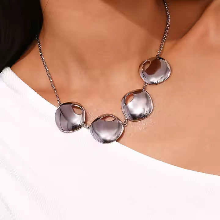 Irregular Water Drop Necklace for Women
