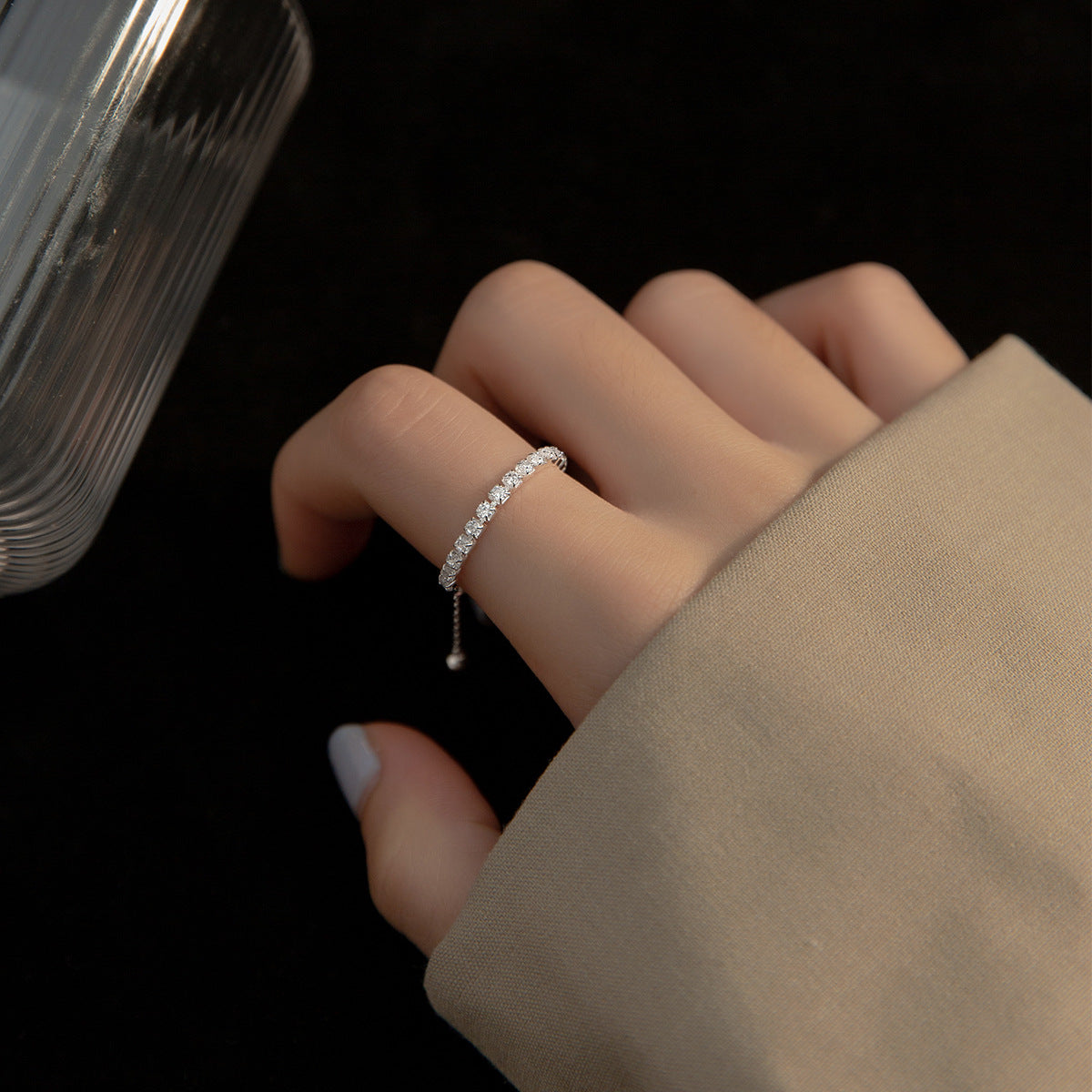 Diamond-Chain Ring