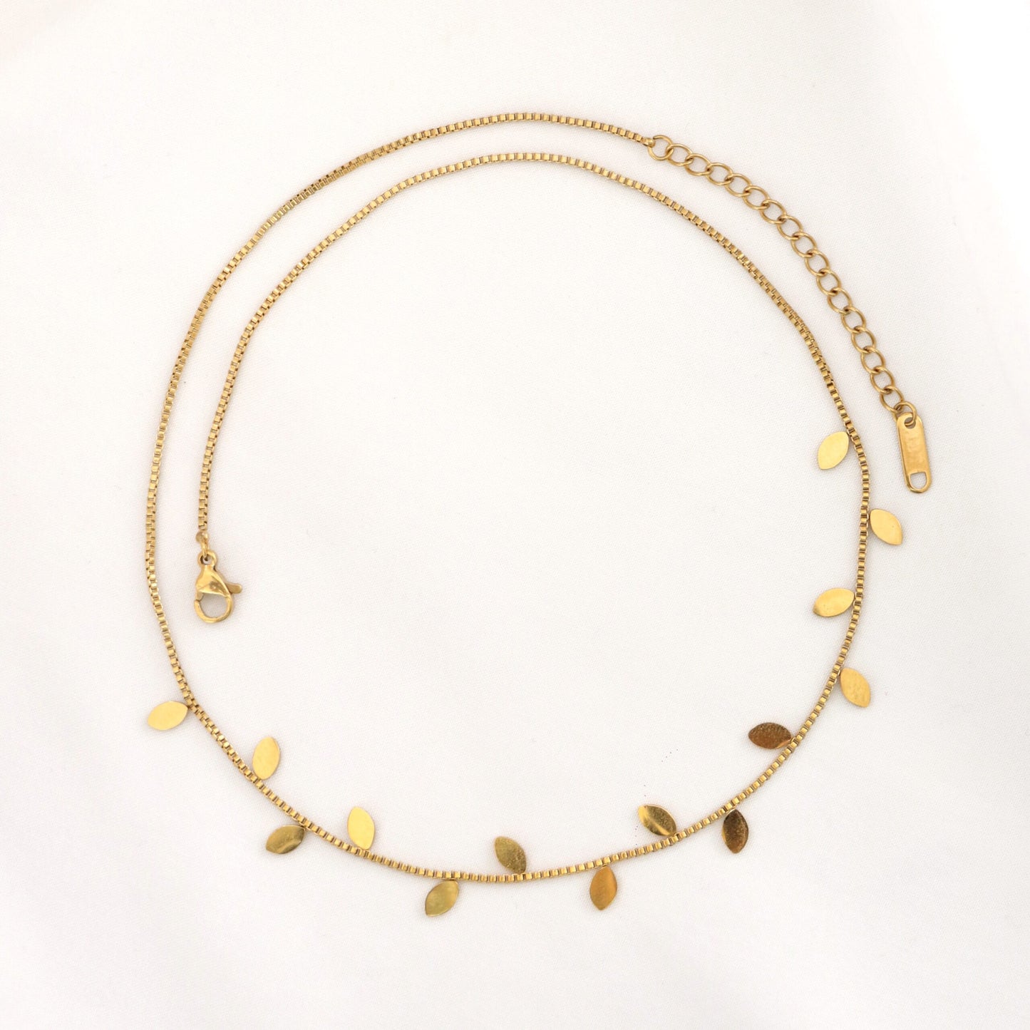 Gabriela Gold Plated Necklace and Bracelet set for Women