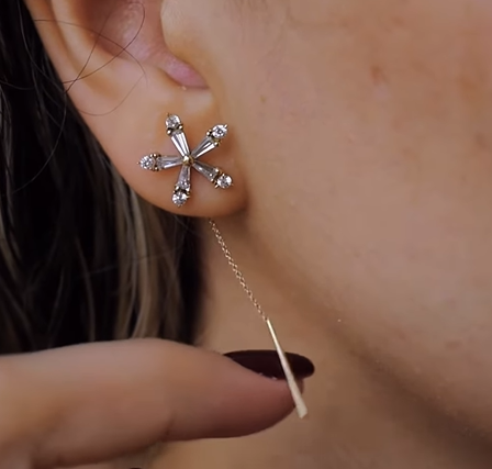 Elegant Star Tassel Earrings for Women