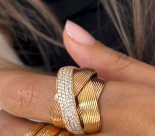 Kaia Power Band Set of 2 Rings
