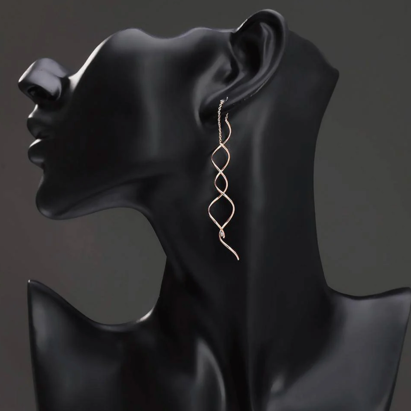 Sia Twisted tassel Earrings