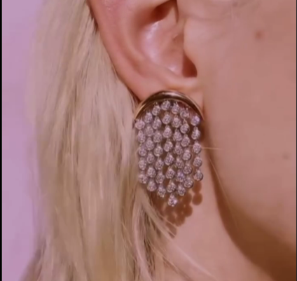 Carla Crystal Tassel Earrings for Women