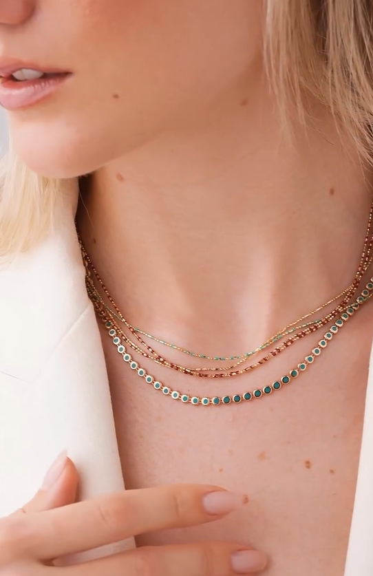 Sahara Breeze Layered Necklace