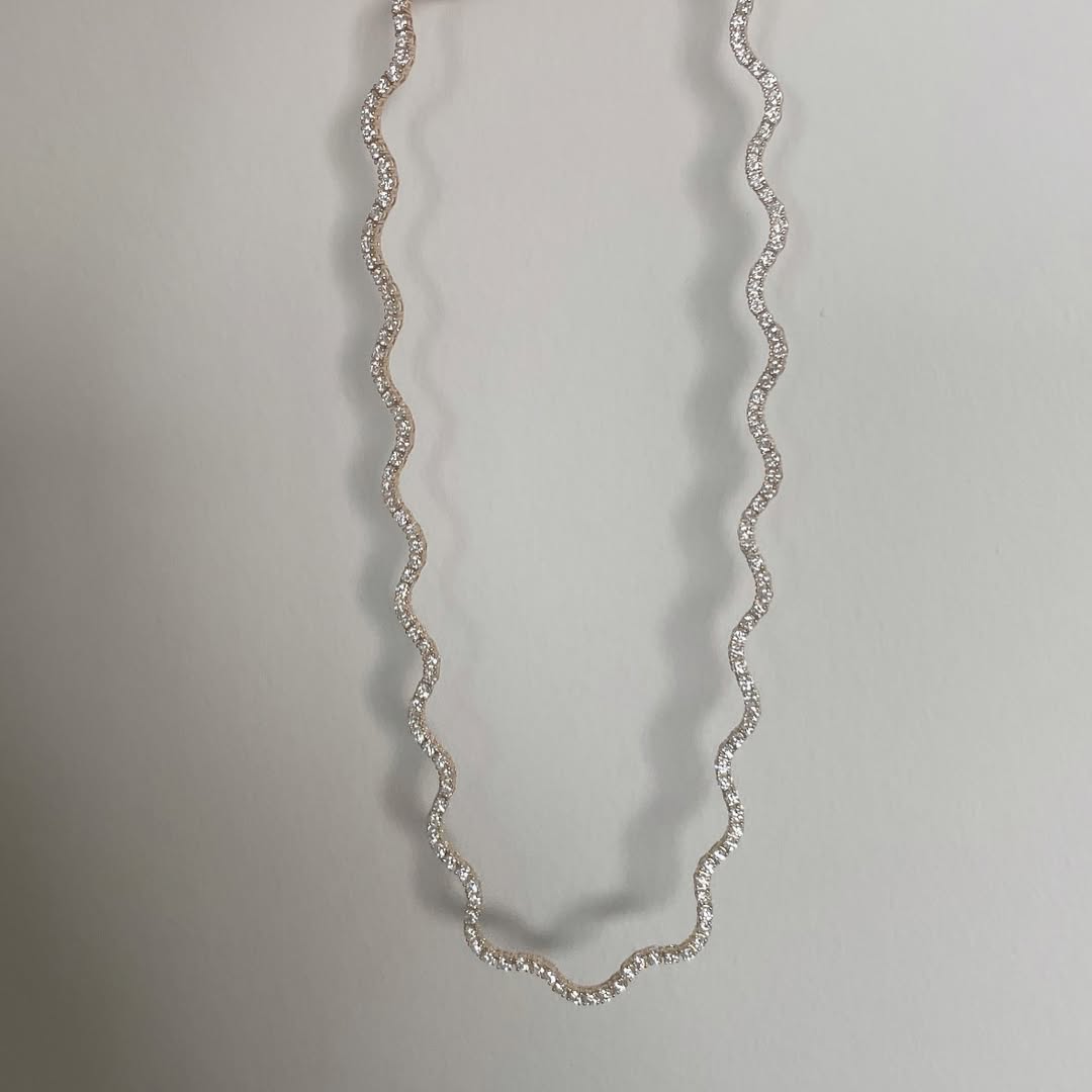 Mira Pear Drop Duo Necklace Set