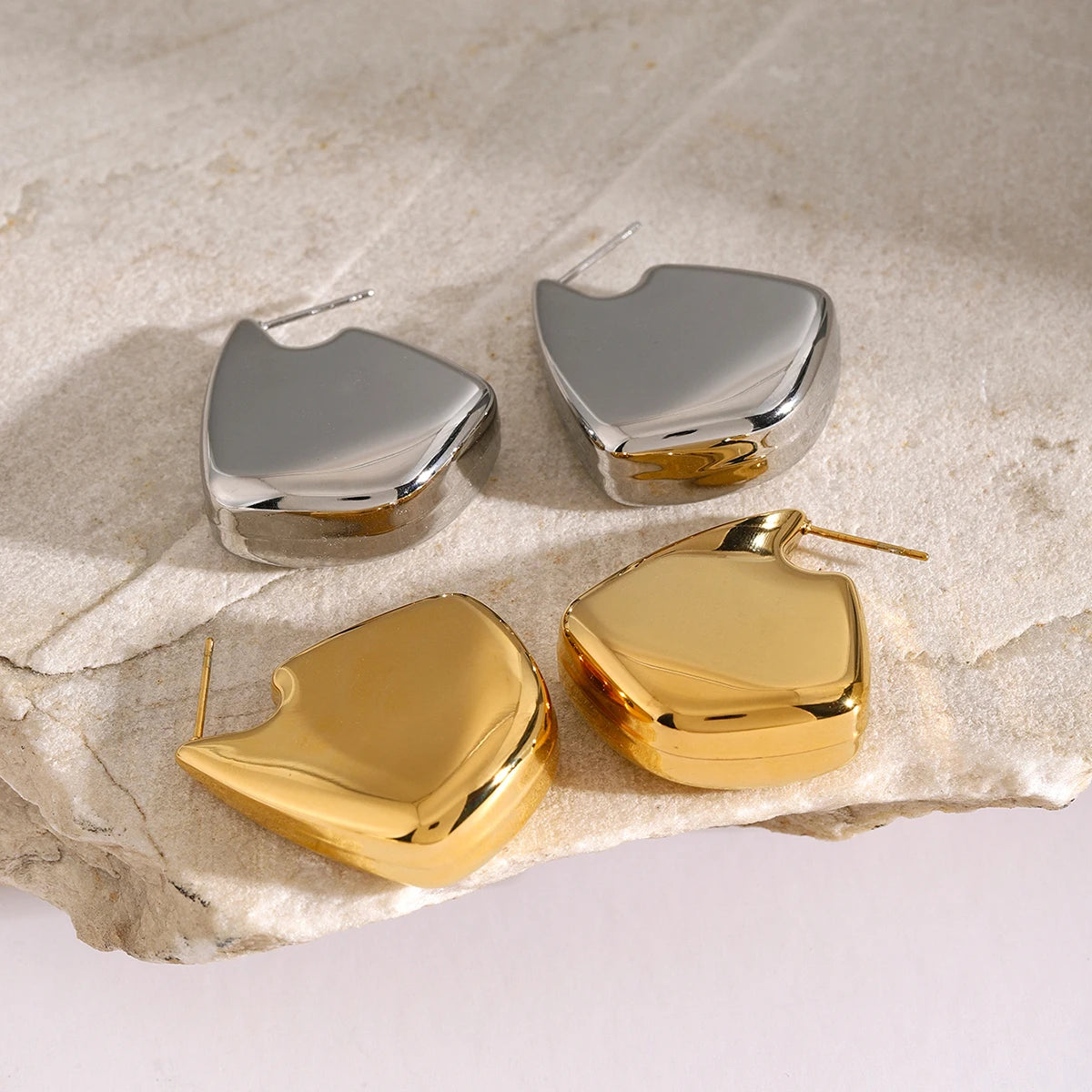 Anna Gilded Earrings