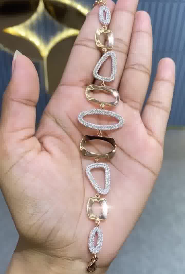 Geometric Elegance Bracelet for Women