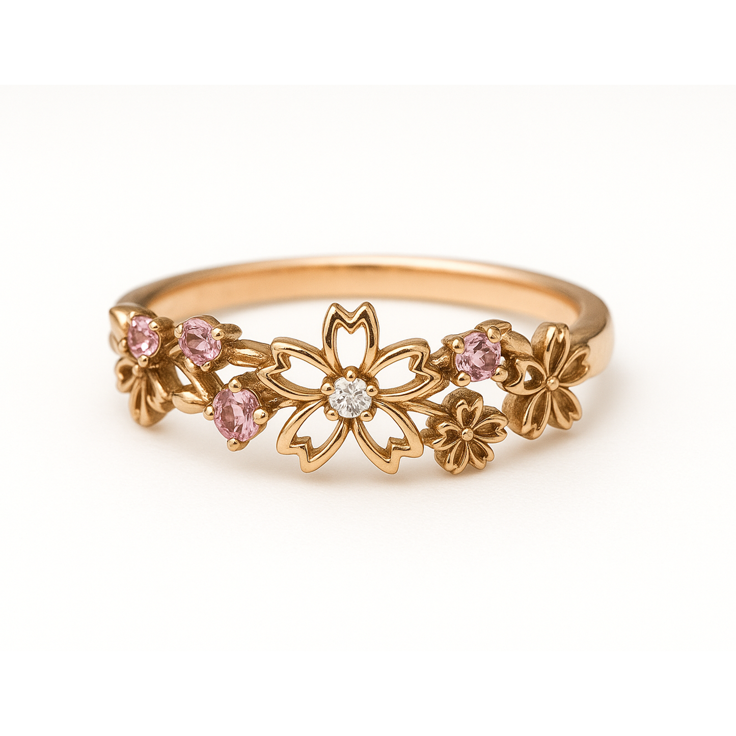 Mira Floral Ring