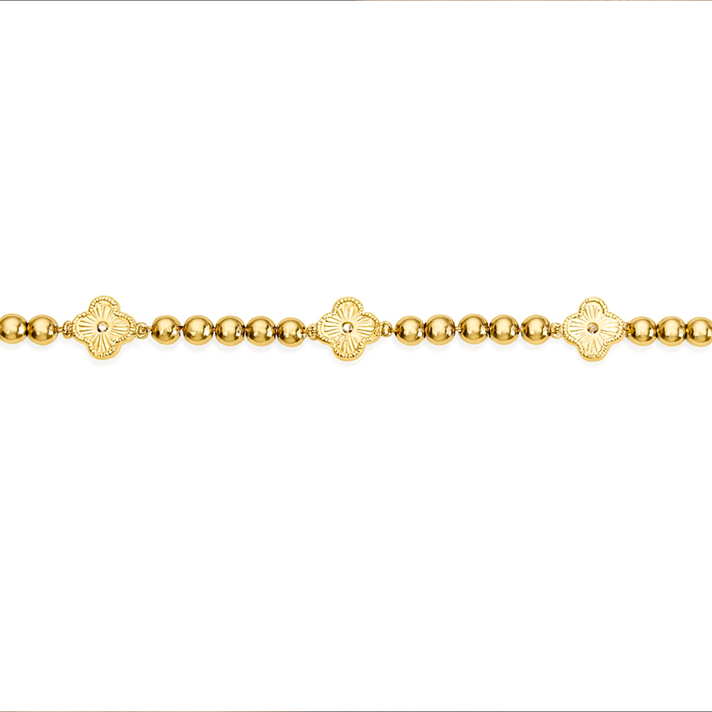 Elaria Set of Necklace & Bracelet Duo with Floral Charms