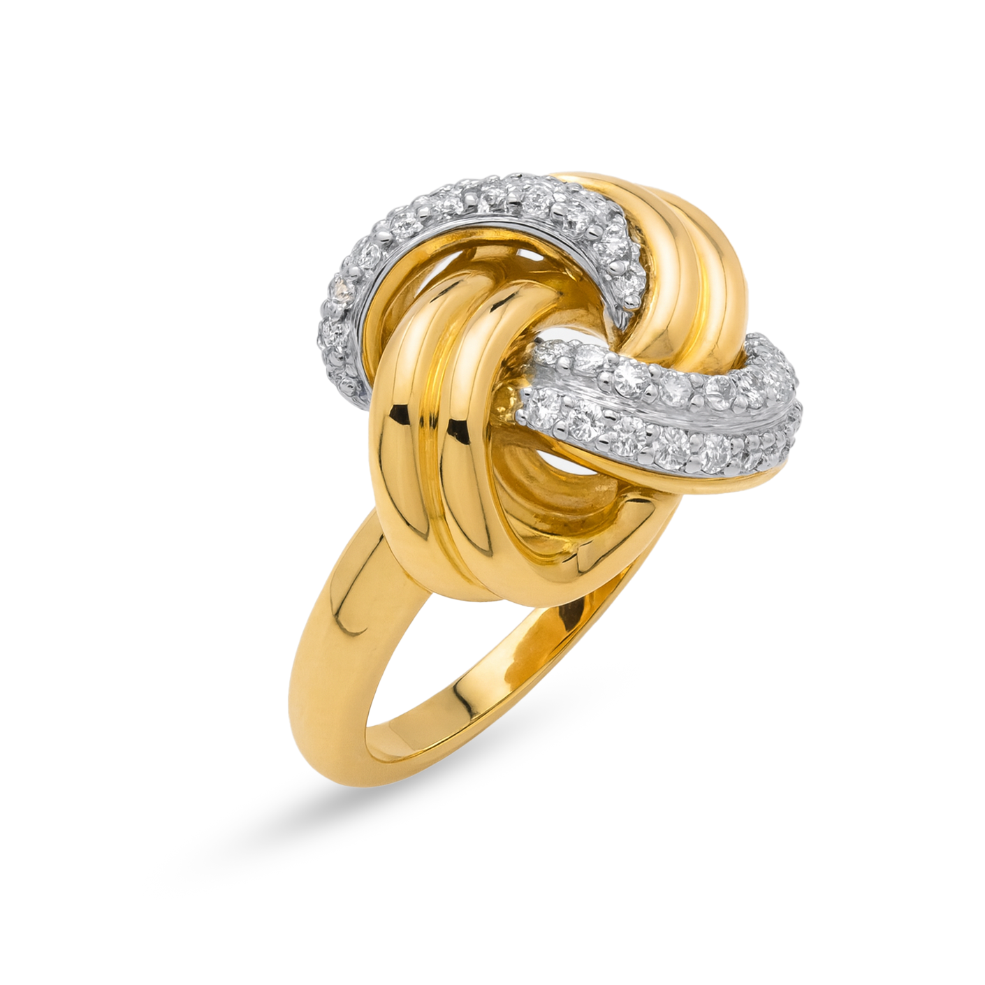 Nadia Infinity Knot Ring