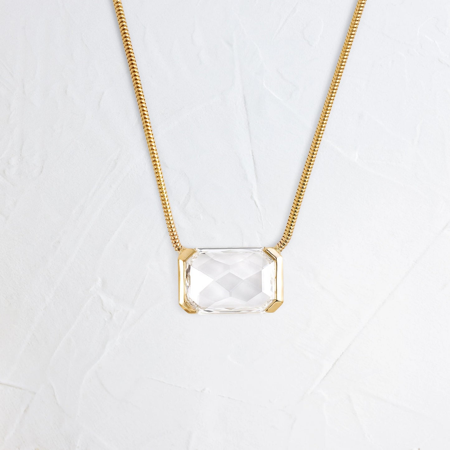 Clara Solitaire Necklace