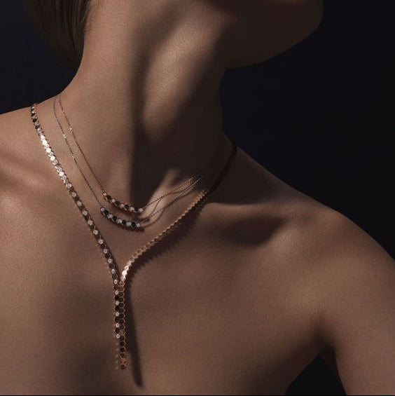 Ava Minimalist Diamond Necklace for Women